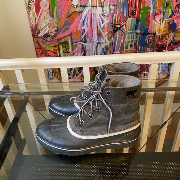 Sorel Cheyenne Metro Lace Up Boot, size 10 men’s - Picture 2 of 10